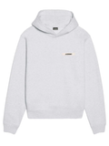 Jacquemus Gros Grain Logo Hoodie - Grey