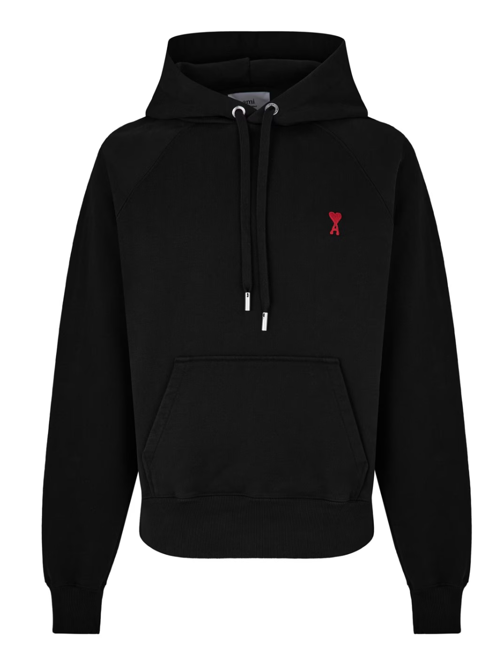 Ami Paris De Coeur Hoodie - Black