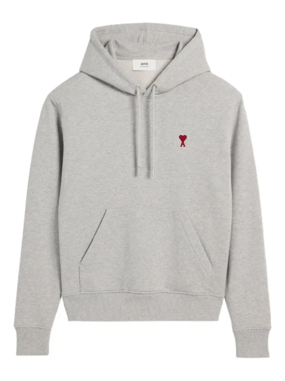 Ami Paris De Coeur Hoodie - Grey