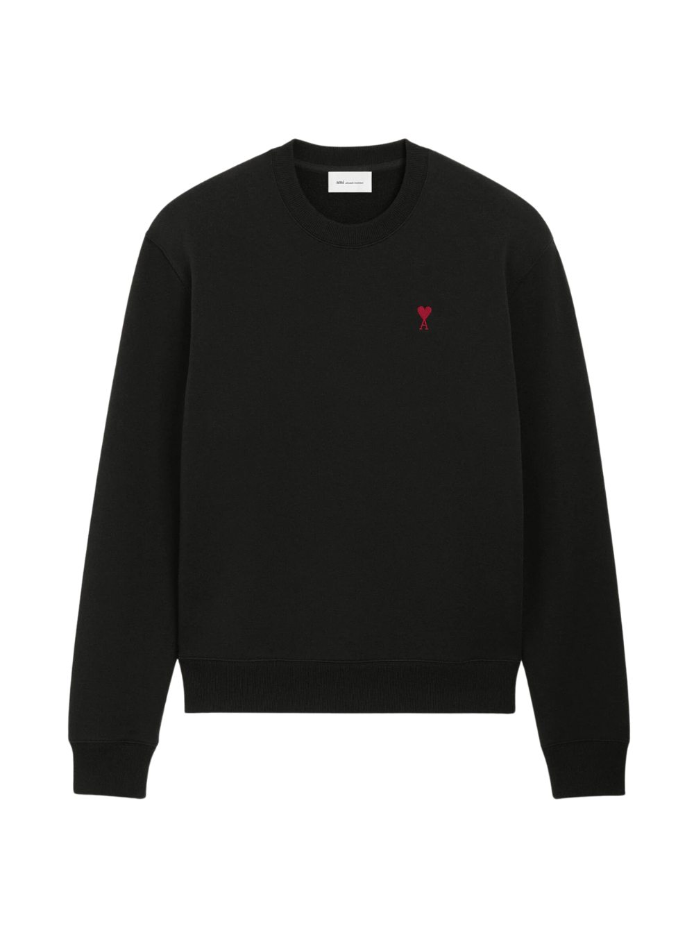 Ami Paris De Coeur Crewneck - Black