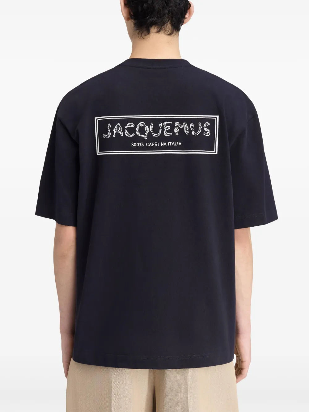 Jacquemus 'Le Meru' Logo T-Shirt - Navy