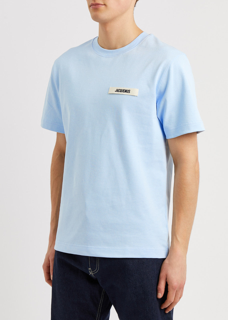 Jacquemus The Gros Grain T-Shirt - Light Blue