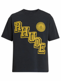 Rhude Collegiate Crest T-Shirt - Black