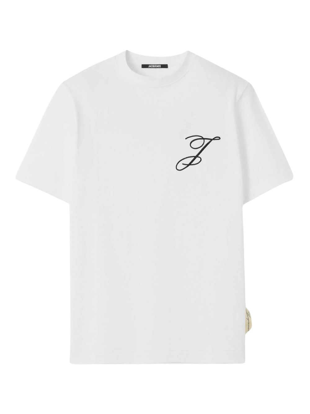 Jacquemus 'J' Logo T-Shirt - White
