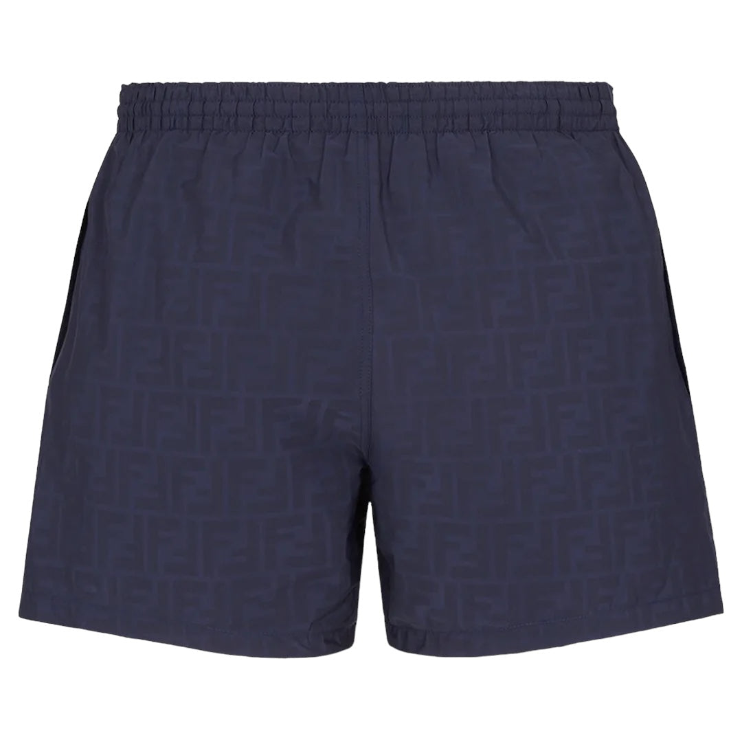 Fendi FF Water Reactive SwimShorts - Navy