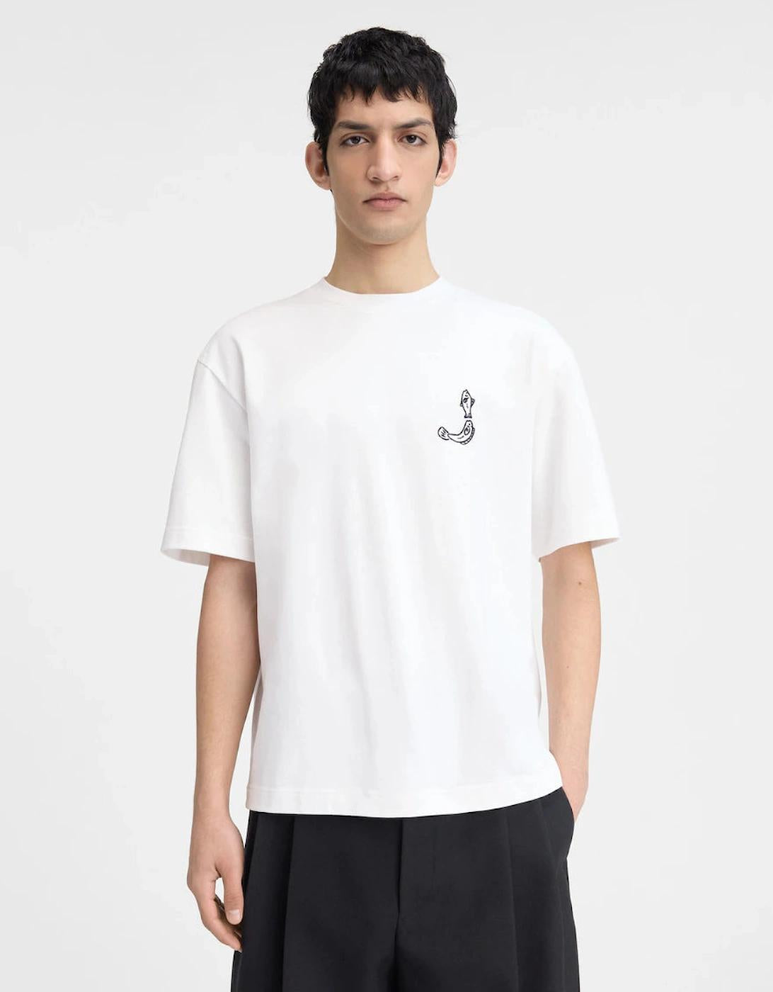 Jacquemus 'Le Meru' Logo T-Shirt - White