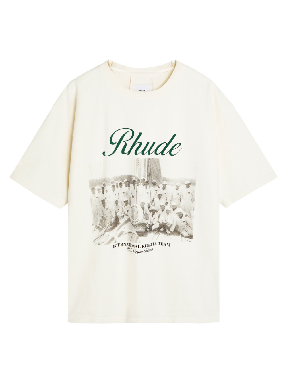 Rhude Virgin Islands Script Vintage T-Shirt - White