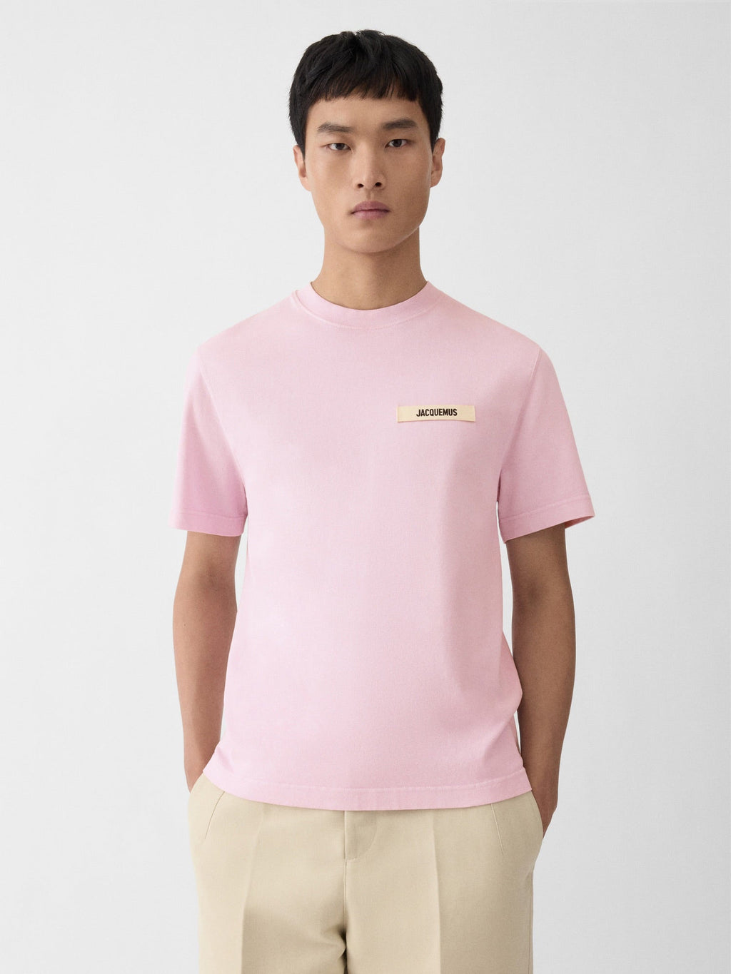 Jacquemus The Gros Grain T-Shirt - Pink