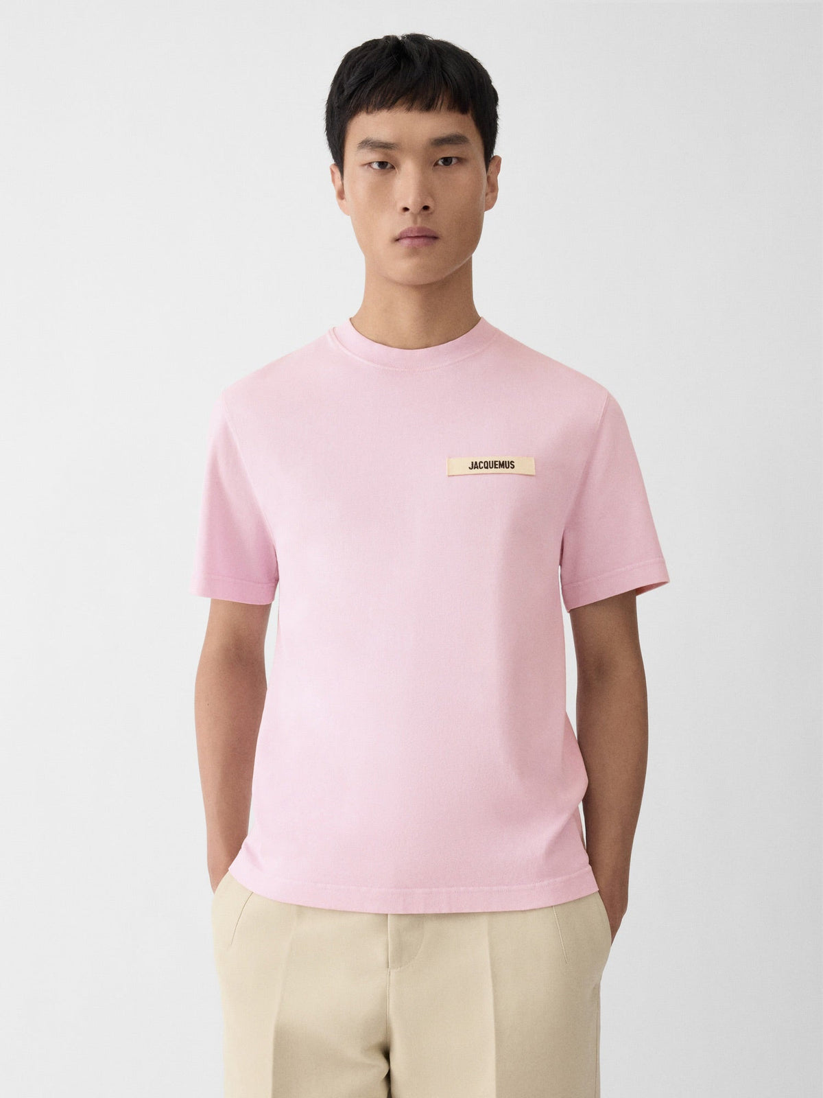 Jacquemus The Gros Grain T-Shirt - Pink