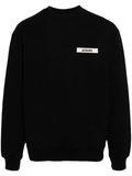 Jacquemus Gros Grain Crewneck - Black