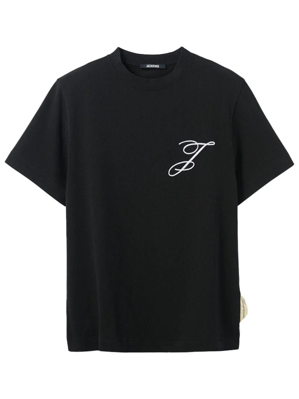 Jacquemus ‘J’ Logo T-Shirt - Black