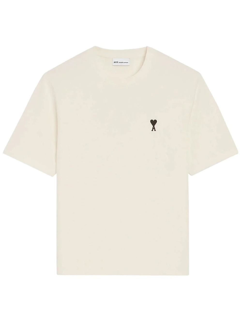 Ami Paris Place des Victoires Print T-Shirt - White Cream