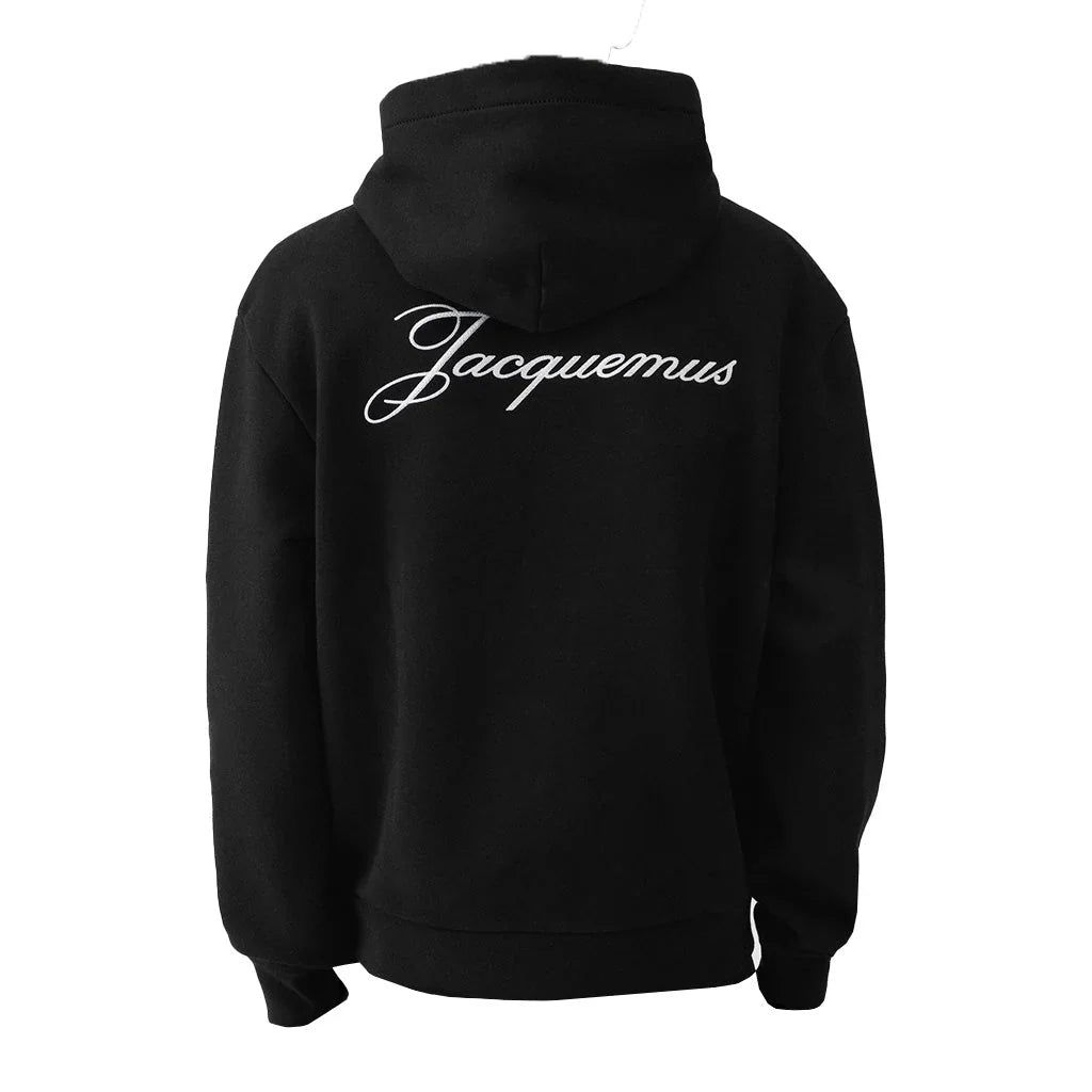 Jacquemus 'J' Logo Hoodie - Black
