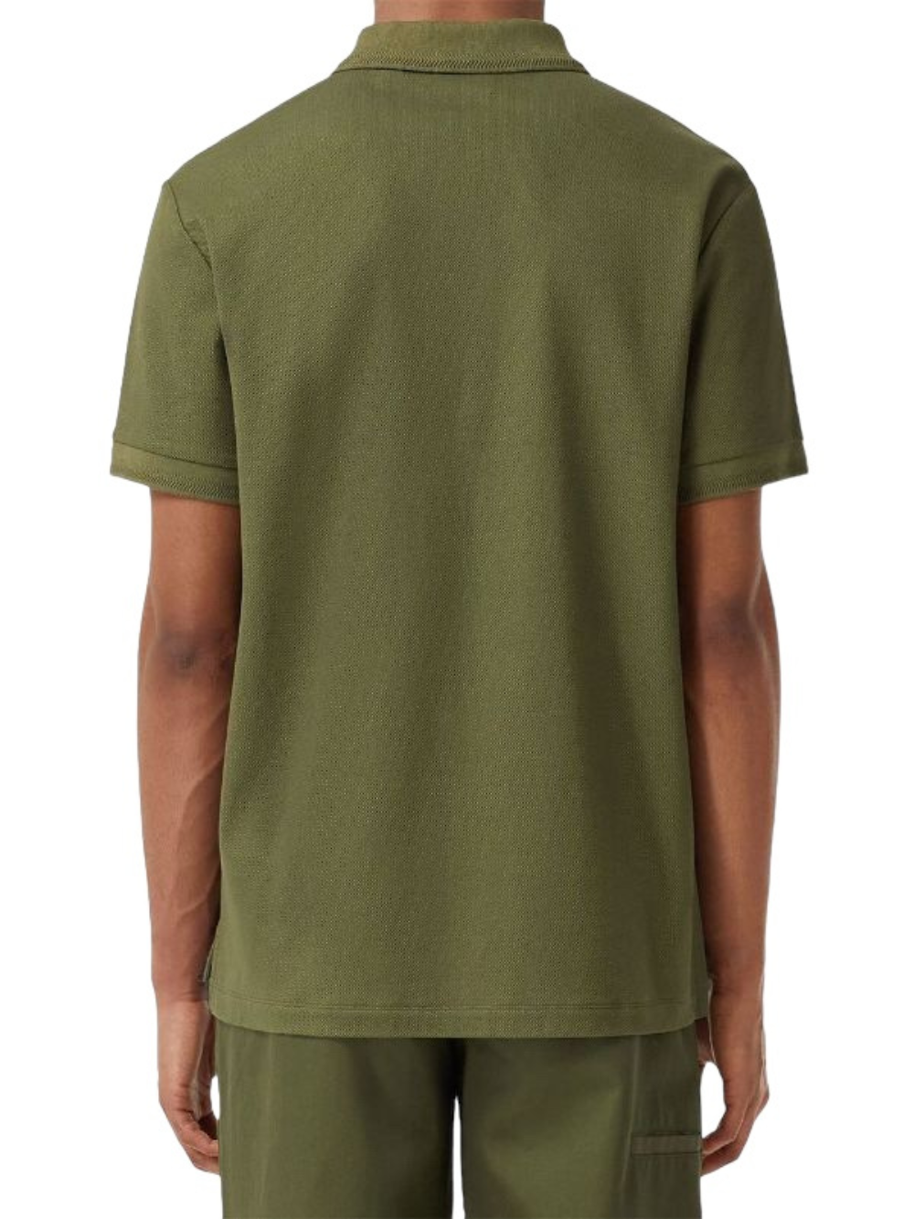 Burberry Monogram TB Polo - Olive Green