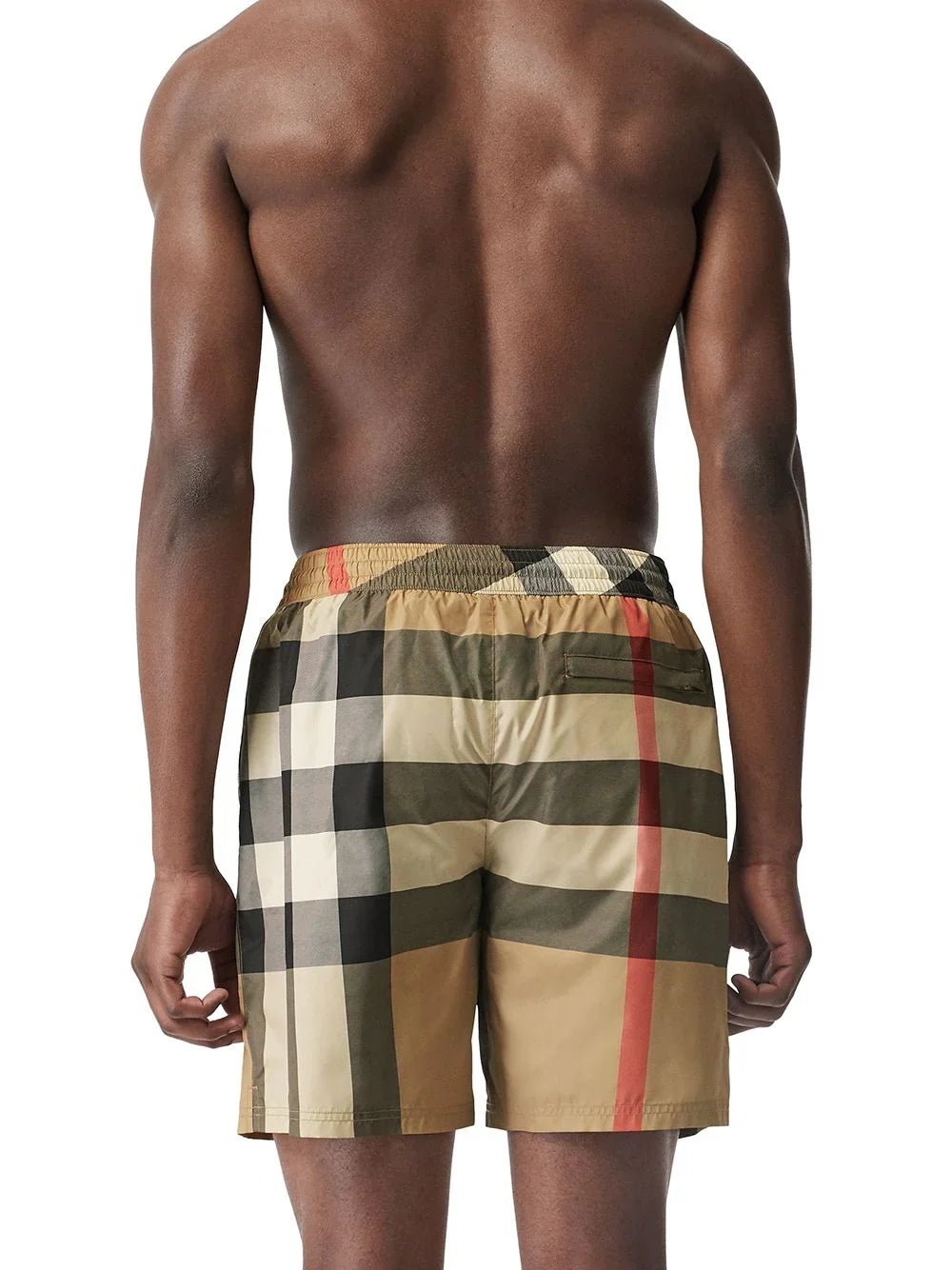 Burberry Check Monogram SwimShorts - Beige
