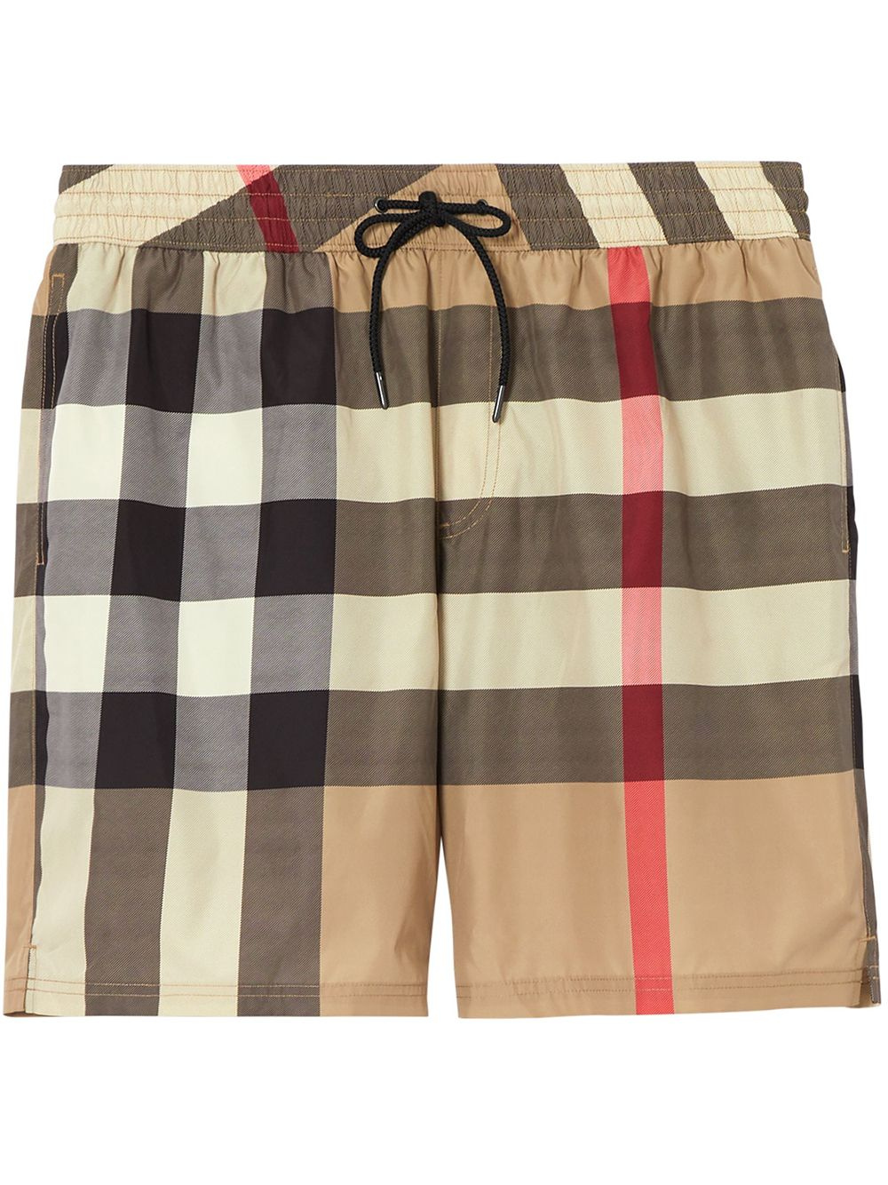 Burberry Check Monogram SwimShorts - Beige